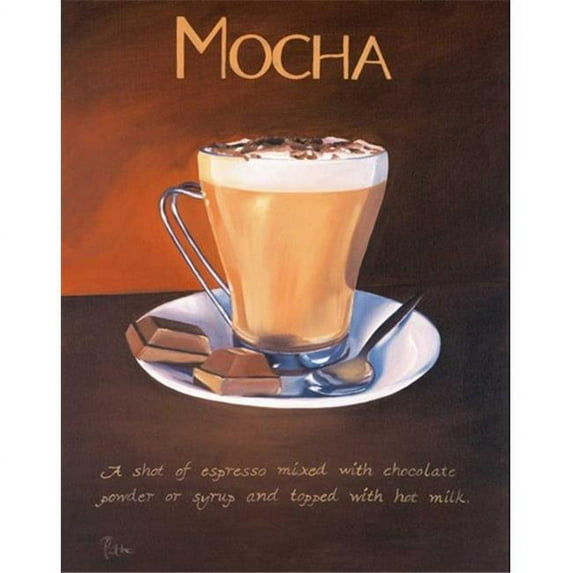 Tangletown Fine Art Urban Mocha By Paul Kenton, Gallery Wrap Canvas 18 x 23