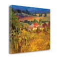 thumbnail image 1 of Tangletown Fine Art 'Vineyard Hill' Graphic Art Print on Wrapped Canvas, 1 of 2