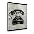 thumbnail image 1 of Tangletown Fine Art 'Vintage Telephone' Graphic Art Print on Canvas, 1 of 2