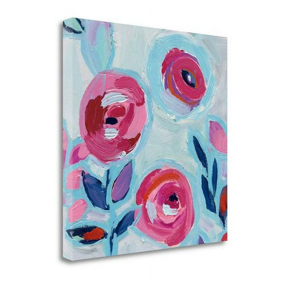Tangletown Fine Art Wall Flower III By Wild Apple Portfolio, Gallery Wrap Canvas 25 x 25