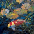 thumbnail image 1 of Tangletown Fine Art Water Garden II By Leif Ostlund,  Gallery Wrap Canvas 25 x 25, 1 of 2