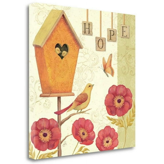 Tangletown Fine Art 'Welcome Home III' Graphic Art Print on Canvas