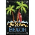 thumbnail image 1 of Tangletown Fine Art Welcome to the Beach by Jennifer Pugh Poster Frame - 26 x 17 x 1.5 in., 1 of 2
