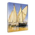 thumbnail image 1 of Tangletown Fine Art 'White Sails II' Graphic Art Print on Wrapped Canvas, 1 of 2