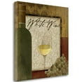 thumbnail image 1 of Tangletown Fine Art 'White Wine' Graphic Art Print on Canvas, 1 of 2
