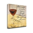 thumbnail image 1 of Tangletown Fine Art 'Wine is the Occasion' Graphic Art Print on Canvas, 1 of 2