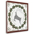 thumbnail image 1 of Tangletown Fine Art 'Winter Wonderland Wreath' Graphic Art Print on Wrapped Canvas, 1 of 3