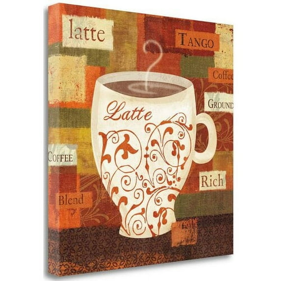 Tangletown Fine Art 'World Flavor III' Vintage Advertisement on Canvas