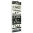 thumbnail image 1 of Tangletown Fine Art Zephyr Quote I by Mike Schick Poster Frame - 48 x 16 x 1.5 in., 1 of 2