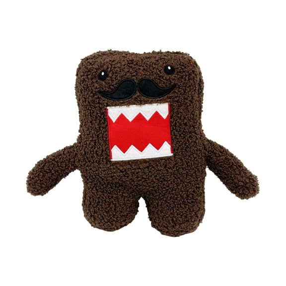 Tanglewen 11 Inch Funny Plush Dolls,Sawtooth Mouth Cute Stuffed Animals,Companion Toys,Prank Birthday Gifts,Plush Figure Toys(Brown)