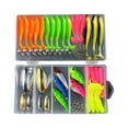 thumbnail image 1 of Tanglewen® Fishing Lures Baits Tackle Including Crankbaits,Plastic Worms,Topwater Lures,Tackle Box and More Fishing Gear Lures Kit Set(99pc),Fishing Tackle Box,Fishing Kits,Fishing Lures Bass, 1 of 2