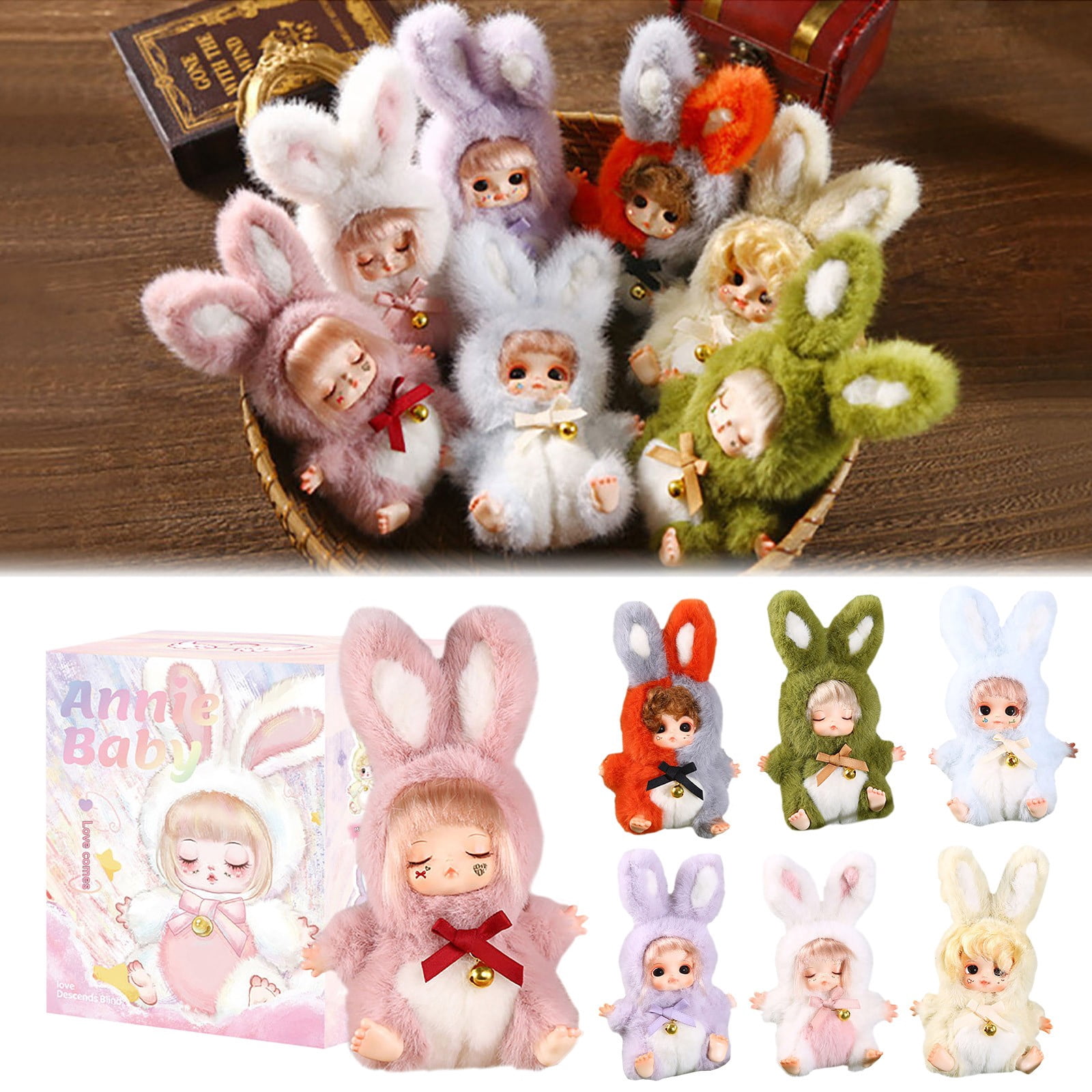Tanglewen Nommi Blind Box Plush Doll Nommi Loveliness Never Ends
