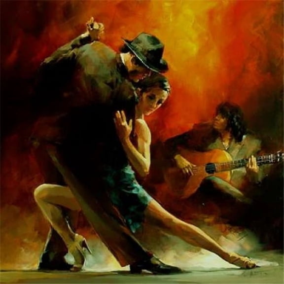 Tango Argentino III Poster Print by Willem Haenraets - 12 x 12 - Small