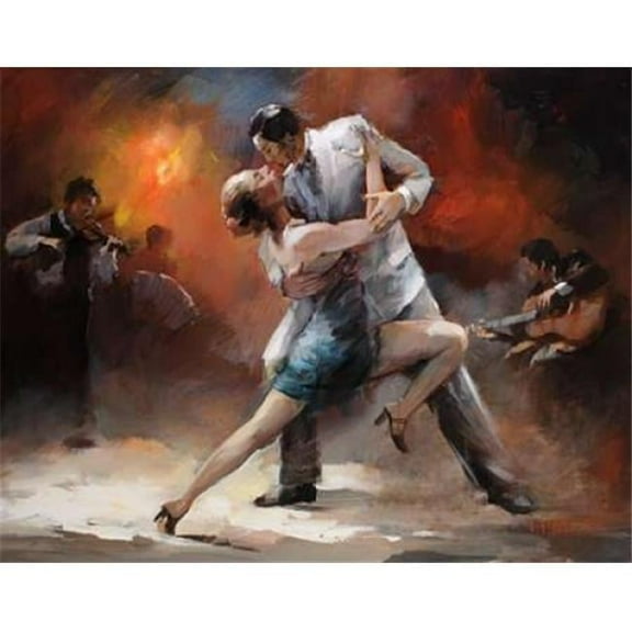 Tango Argentino IV Poster Print by Willem Haenraets - 11 x 14 - Small