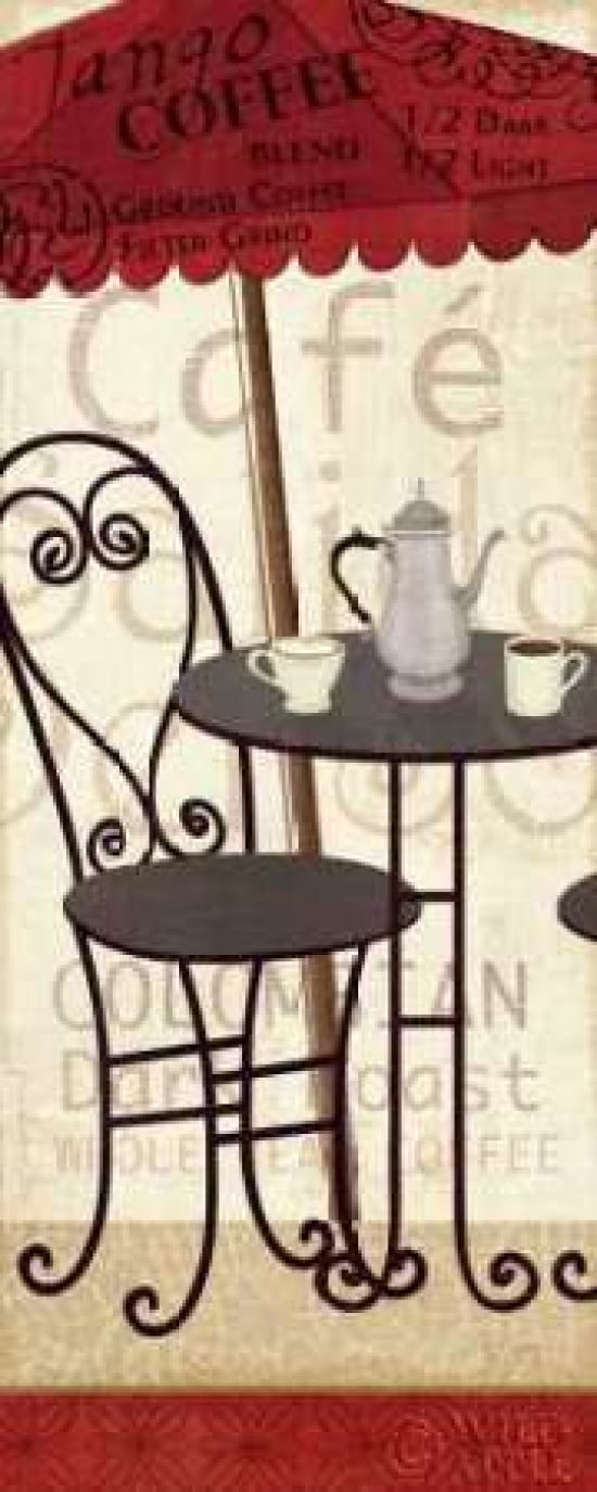 Tango Coffee I Canvas Art - Veronique Charron (10 x 20)