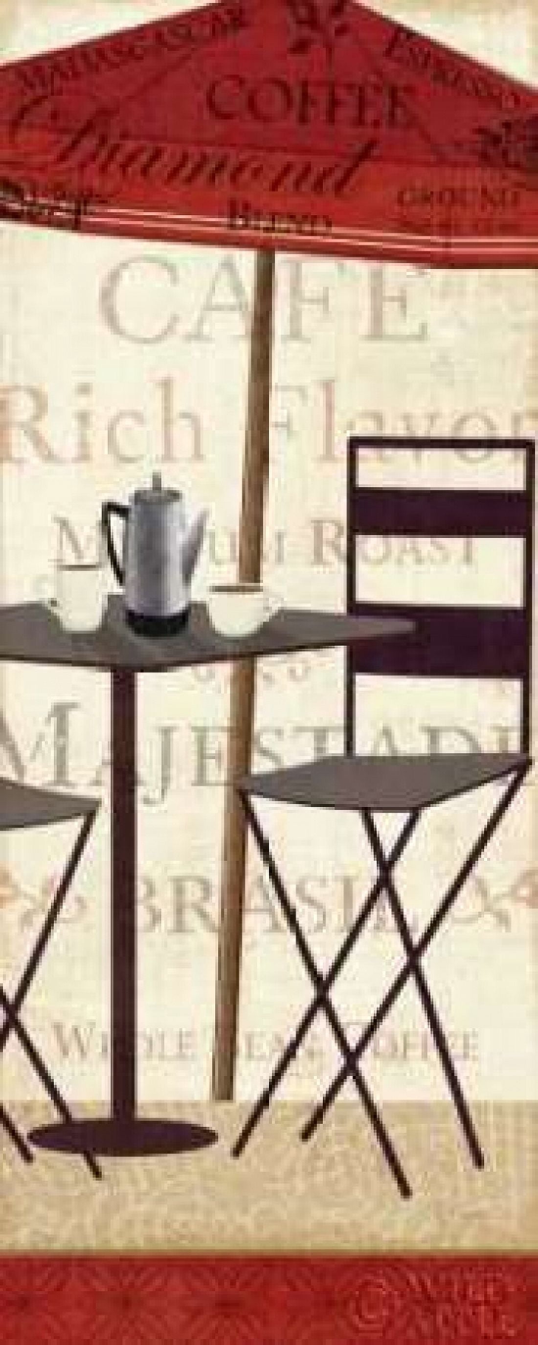 Tango Coffee II Canvas Art - Veronique Charron (10 x 20)