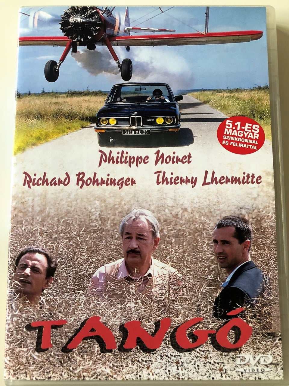 VARIOUS Tango DVD 1993 French Film / Directed by Patrice Leconte / Philippe Noiret, Richard Bohringer, Thierry Lhermitte, Carole Bouquet, Jean Rochefort / Writers: Patrice Leconte, Patrick Dewolf /