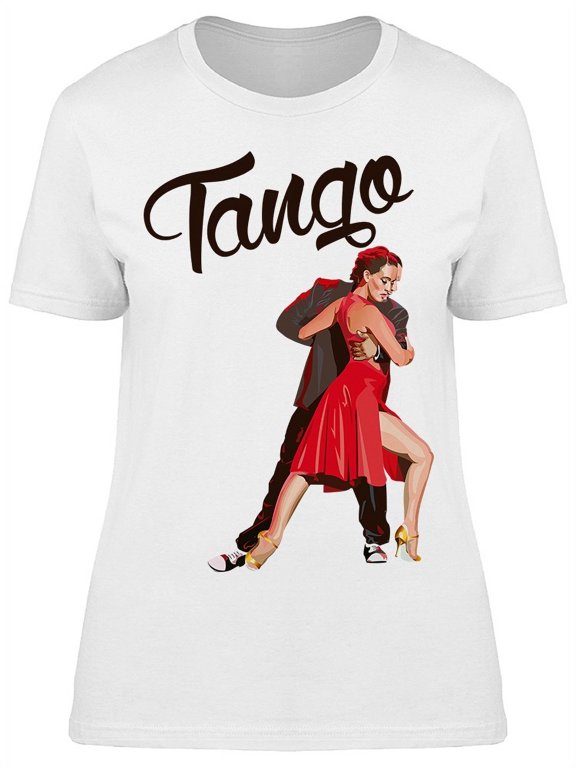 Tango Dance Couple T-Shirt Women -Image by Shutterstock, Female x-Large