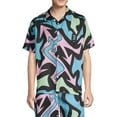 thumbnail image 1 of Tango Hotel Men's Dazed Cabana Shirt Blue Size Small, 1 of 3