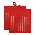 thumbnail image 1 of Tango Red Stripe Chef Potholder (Set of 2), 1 of 3