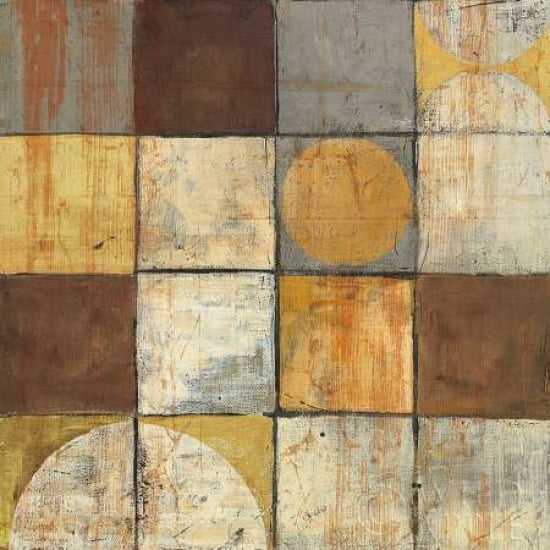 Tango Square II Neutral Canvas Art - Mike Schick (24 x 24)