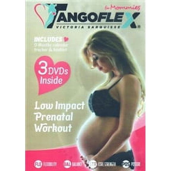 Tangoflex For Mommies Low Impact Prenatal Workout 3 DVD Set - Victoria Sarquisse