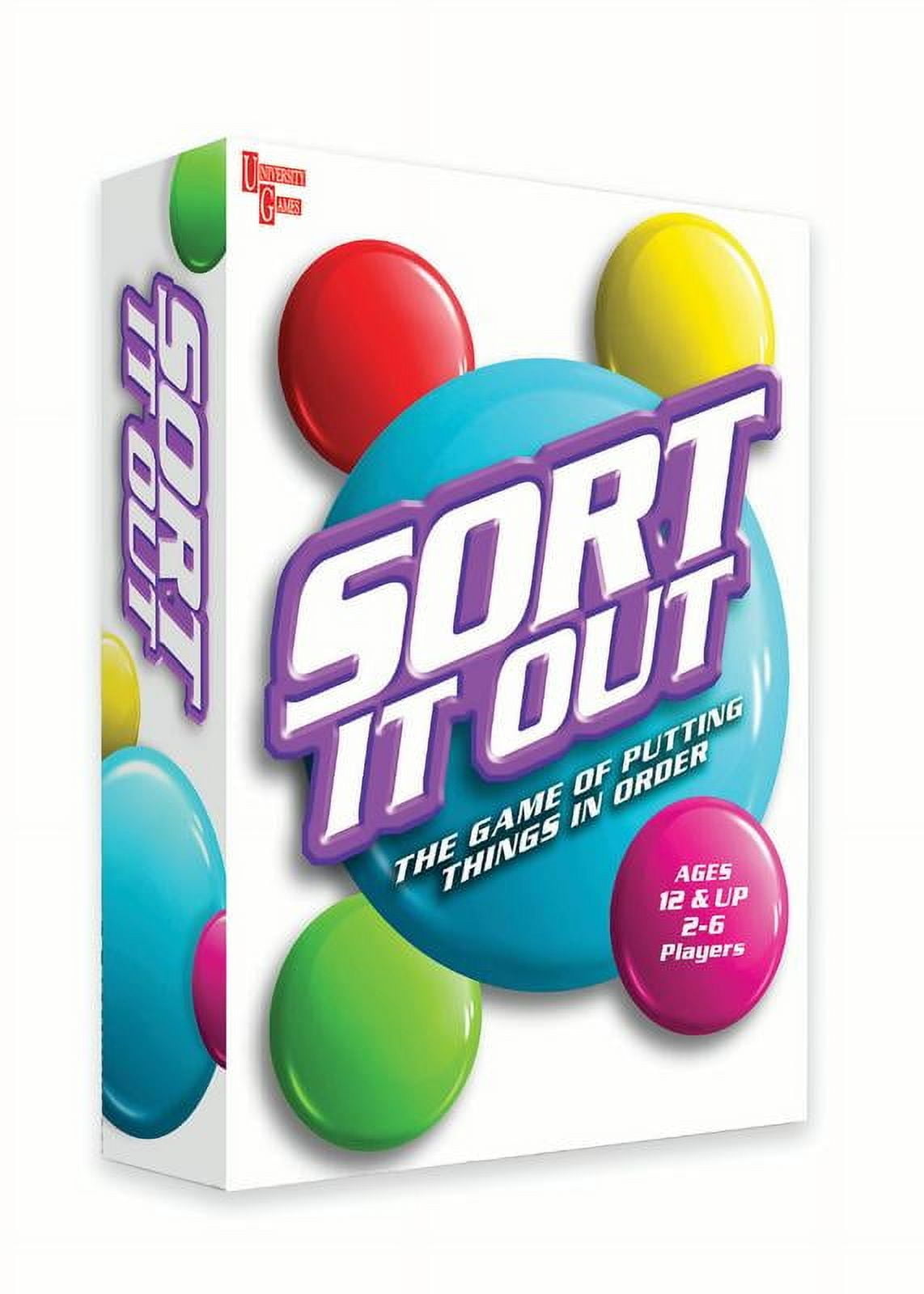 Sort It Out Multi-Color Logic Puzzle Game