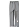 thumbnail image 1 of Tanhomme Girls Winter Fleece Lined Leggings Cotton Thick Thermal Tights Kids Soft Stretchy Pants Girls'Leggings Autumn Winter Thickened Cotton Pants Children Plush Cotton Pants Big Kids Warm Winter, 1 of 3