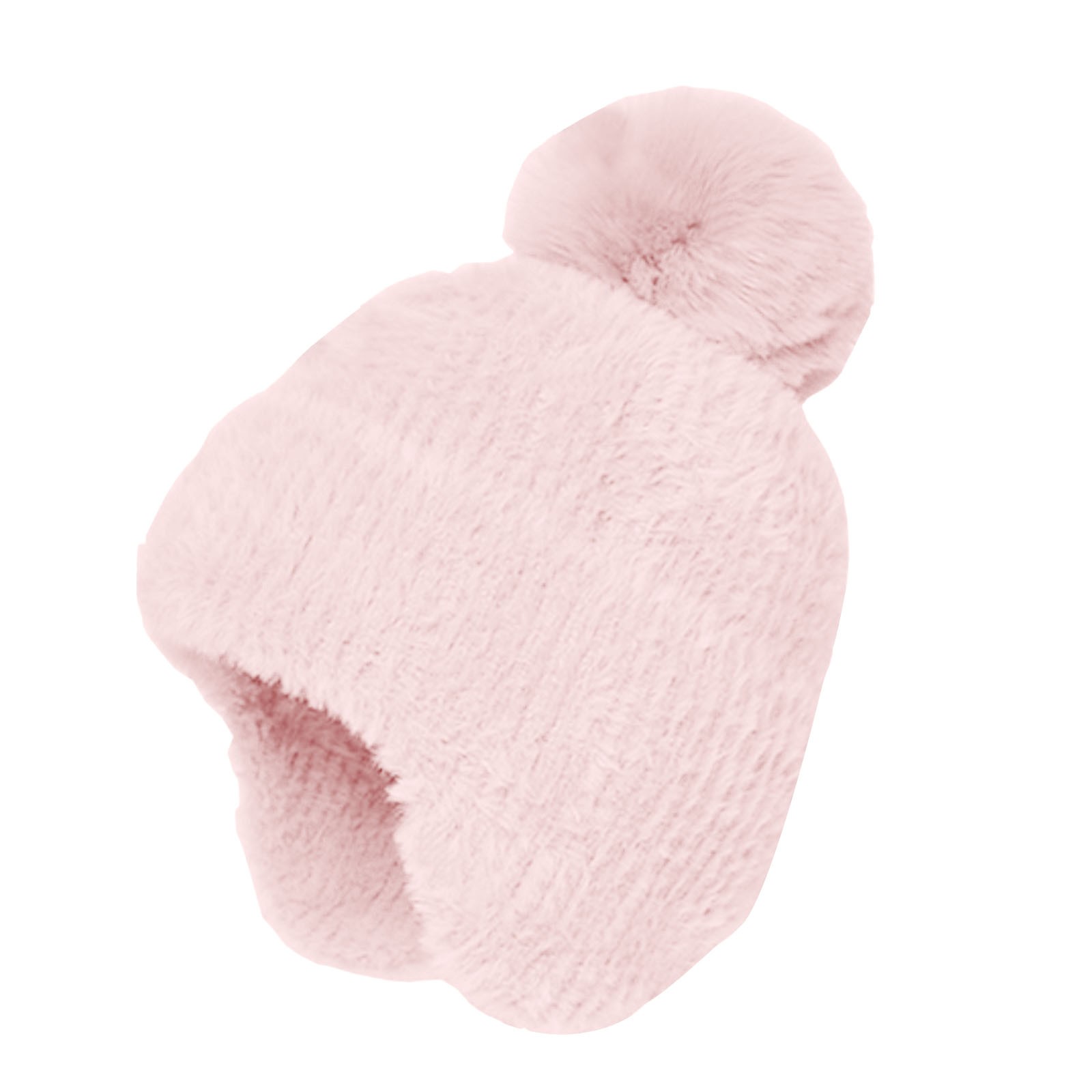 Tanhomme Satin Lined Winter Hats,Silk Lined Knit Soft Warm Hat Women's Fashionable And Versatile Dome Ear Knitted Hat To Keep Out The Cold