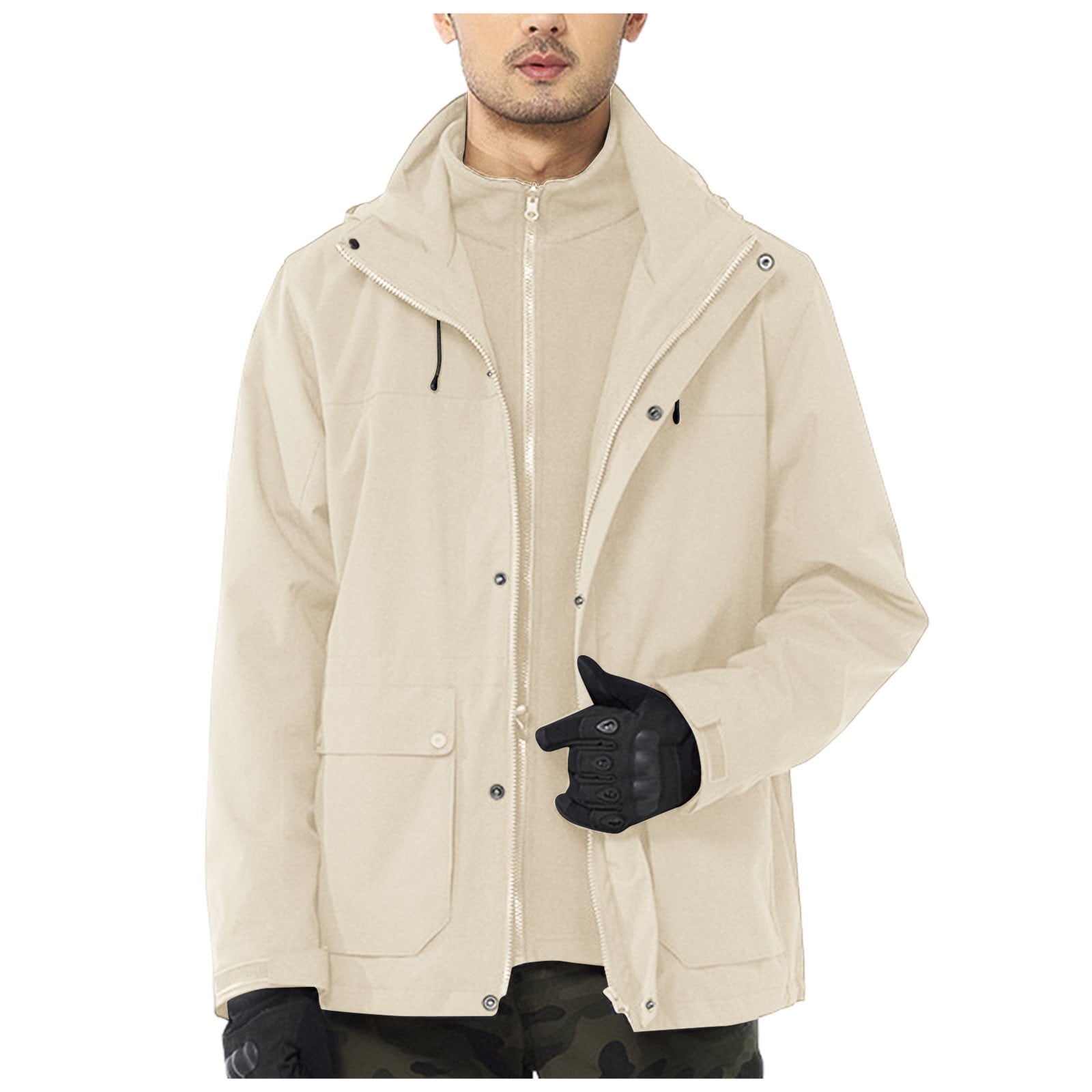 PULSE Men's M Ski Jacket Trilaminate 3 Layer Waterproof Winter Snowboard $249