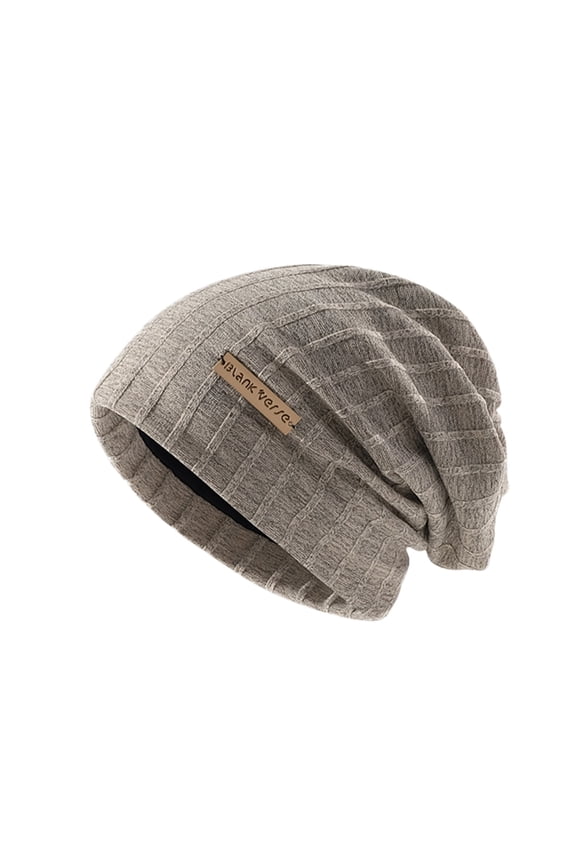 Slouchy Knit Cap Warm Stocking Hats Guys Winter Hat Plain Hat Women Warm Solid Knitted Pile Pile Hat Pullover Cap Winter Hats for Women Men Silk Soft Slouchy Warm Hat