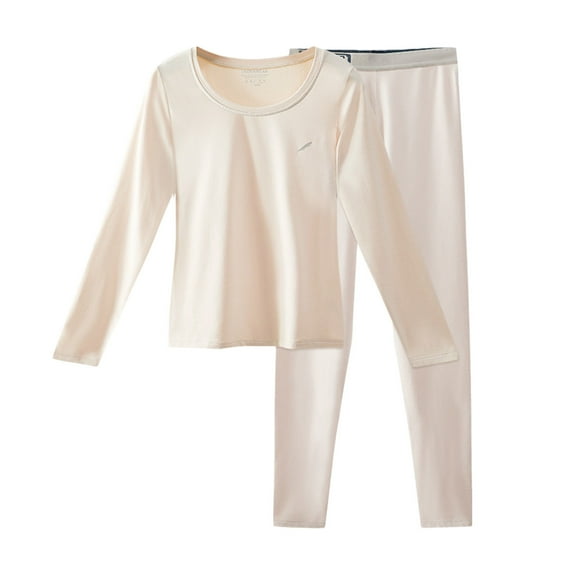 Tanhomme Thermal Underwear for Women Long Winter Warm Fleece Lined Base Layer Set Cold Weather Thermal Underwear Brushed Long Underwear Set Cold Weather Pajama Set