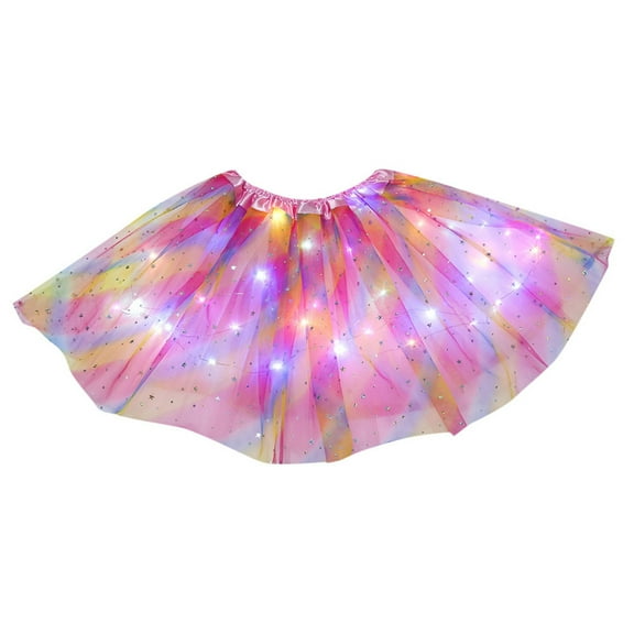 Tanhomme Tutu | Neon Tutu Skirts for Women | Adult Tutus for Women in Multiple Colors | Running Skirts Women's Carnival LED Tutu Skirts Ballet Dance Tutu Skirt Light Up Skirts Sparkly Party