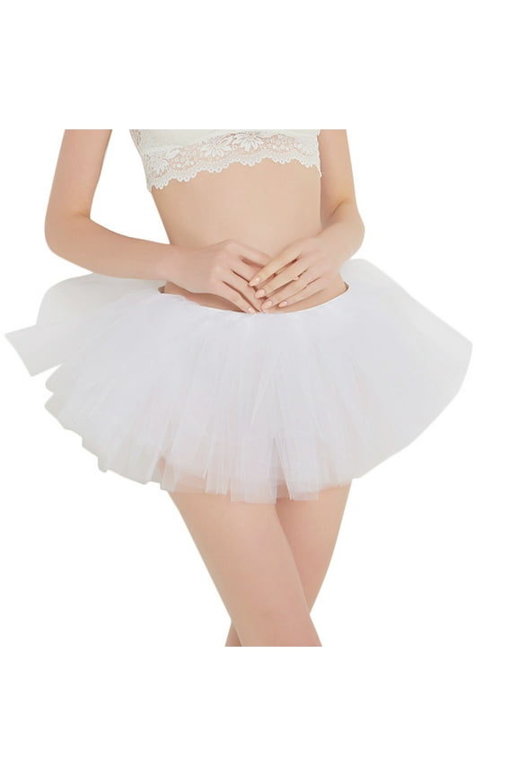 Tutu | Neon Tutu Skirts for Women | Adult Tutus for Women in Multiple Colors | Running Skirts Womens High-Quality Pleated Short Skirt Tutu Dancing Skirt