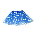 thumbnail image 1 of Tanhomme Tutu Skirt Women Classic Elastic Skirt Tutu Christmas Tulle Skirt Short Lady Dance Skirt Skirt Tutu Skirt Princess Offset Mesh Skirt Three Layer 6 Piece Half Skirt Tutu Mesh Skirt, 1 of 4