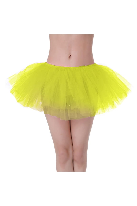 Tutu Skirt for Women | Adult Tutus | Lightweight | Running Tutu | Thanksgiving Women's Sexy Puffy Skirt 5 Layer Cake Tutu Skirt