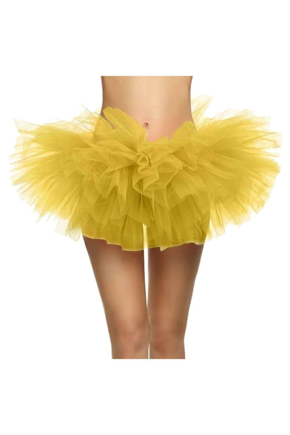 Tutu Skirts for Women Girls Adult Elastic Tulle Tutu Skirt with Sequin Star Retro Bubble Skirt Tutus Adult Tutu Skirts 5 Tulle Skirt Halloween Tutu Tutu Skirt 80s