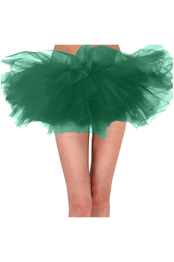 Tutus Adult Tutu Skirts Halloween Tutu 80s Tutu Womens Tutu Skirt Tulle Skirt Tulle Skirt 6 Layered Tutu Mini Balls Gown Skirt Women Classic Princess Ballet Skirts