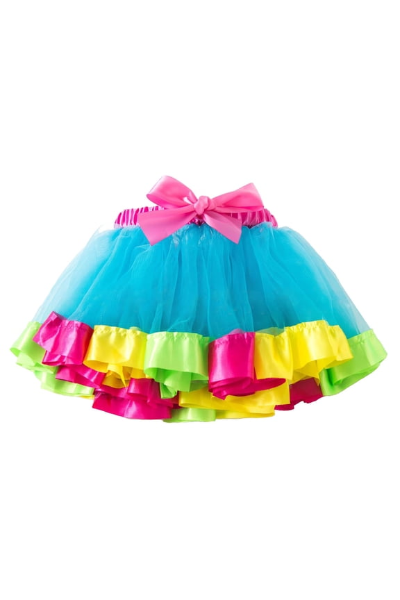 Tutus for Women Adult Tutu Skirts for Women Dance Skirts for Halloween Women'S Candy Color Multicolor Skirt Support Half Body Puff Petticoat Colorful Tulle Tutu Skir