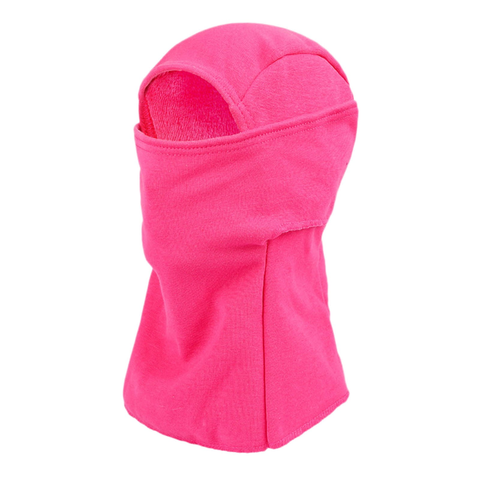 Tanhomme Winter Hat Facial Neck Warmer Covers, Sporty Street Fashion Skiing Hat Riding Windproof Pullover Hat Outdoor Plush Thickened Ski Bike Face Warm Hat Winter