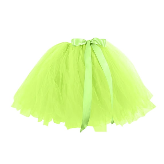 Tanhomme Women's Tutu Skirt Tulle Ballet Skirt Sparkly Sequin Tutu for Halloween Party Carnival Womens Holiday Party Fashion Skirt Skirt Skirt TUTU Birthday Cake Skirt Puffy Skirt