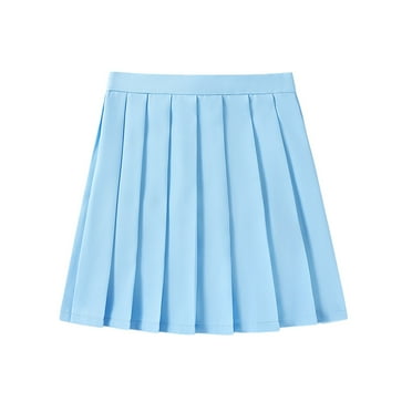 Tanhomme Womens Tennis Skirt Pleated Athletic Skirts With Shorts High Waisted For Workout Light Gray Women Plaid Pleat Skirt With Necktie Bowtie S-3Xl Preppy Mini School Girls Skirt