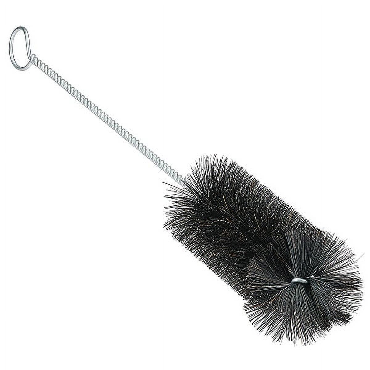 Tanis Radial End Brush, 5 in L Brush, Black, Wire, 13 in L Overall ...