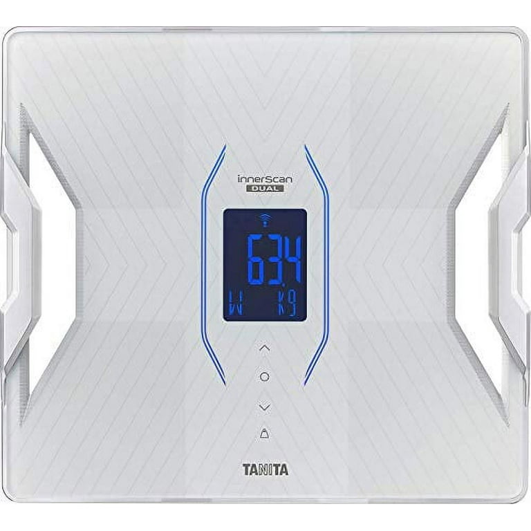 Tanita Body Composition Monitor, Smartphone, Made in Japan, White 