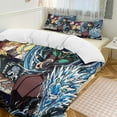 thumbnail image 1 of Tanjiro Kamado Demon Slayer 3-Piece Bedding Set Bed Sheets Duvet Cover Pillowcases Pillow Shams Quilts Covers Adult Kids, 1 of 8
