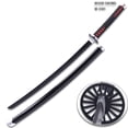 Tanjirk Sticker Tanjiro Kamado Wood Nichirin Katana – Demon Slayer Cosplay Prop, 41 in ...