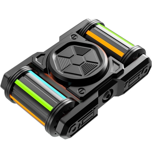 Tank 101 Metal Edc Cut Finger Fidget Toy Spinner Black Technology Decompression Artifact Boy Play Toy Creative Gift Fidget Toy