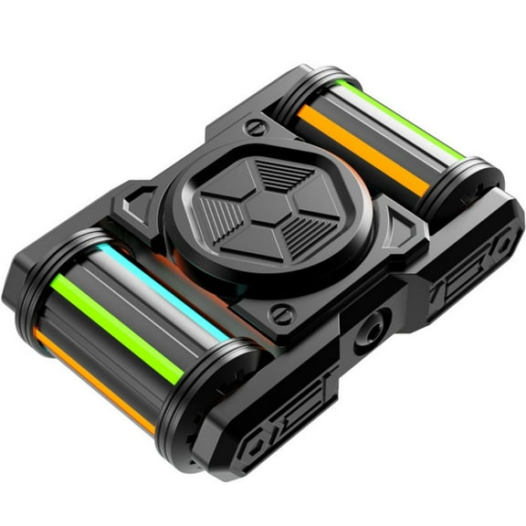 Tank 101 Metal Edc Cut Finger Fidget Toy Spinner Black Technology Decompression Artifact Boy Play Toy Creative Gift Fidget Toy