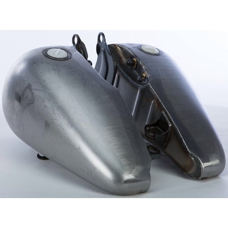 HARDDRIVE Flatside Gas Tank 5.0G Raw Screw Type Evo St.
