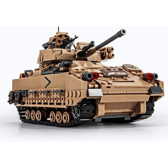 Tank Building Set 77030+77031,WW2 Military Tanks Building Block Set for Military Fans